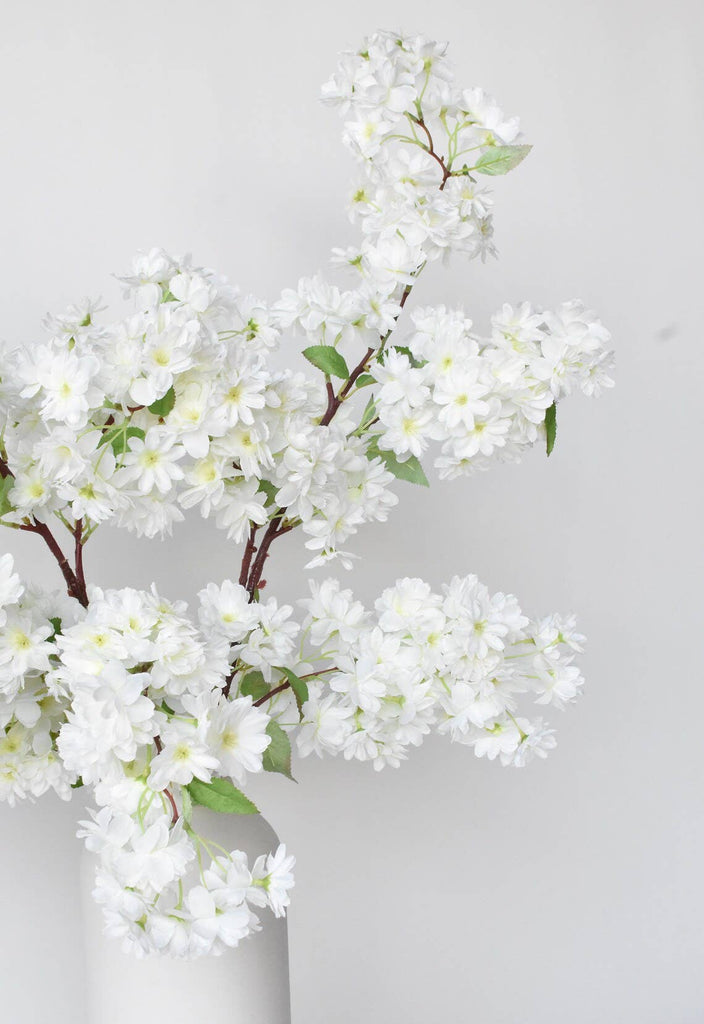 40''T Faux Cherry Blossom Branch, Pink/White/Red/Fuchsia: Mixture