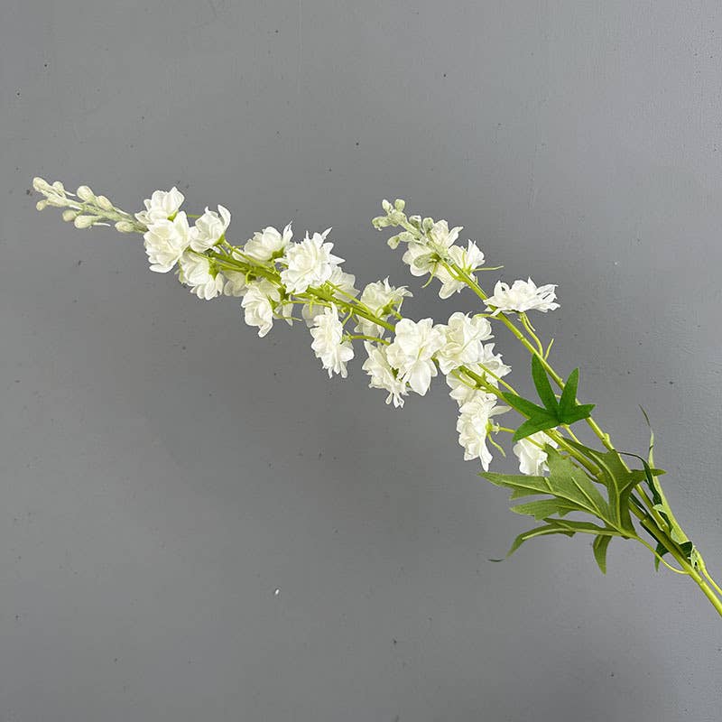 33''T Silk Delphinium Flower Stem, Srping/Summer Decorations: Pink