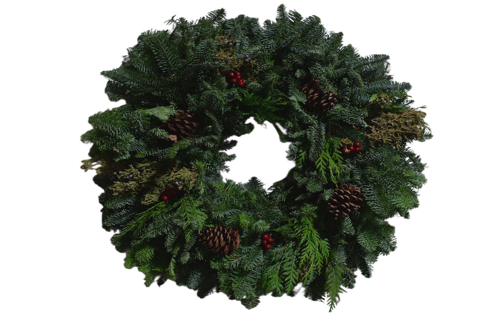 DIY Evergreen Wreath