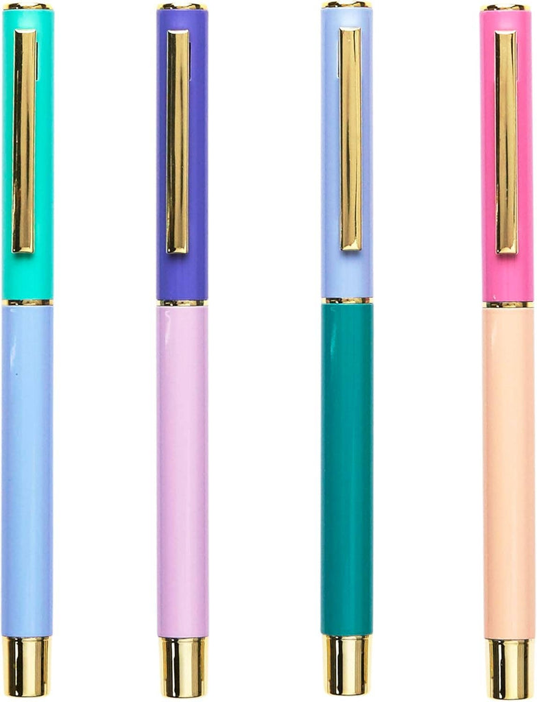 Metal Gel Pen 4-pack
