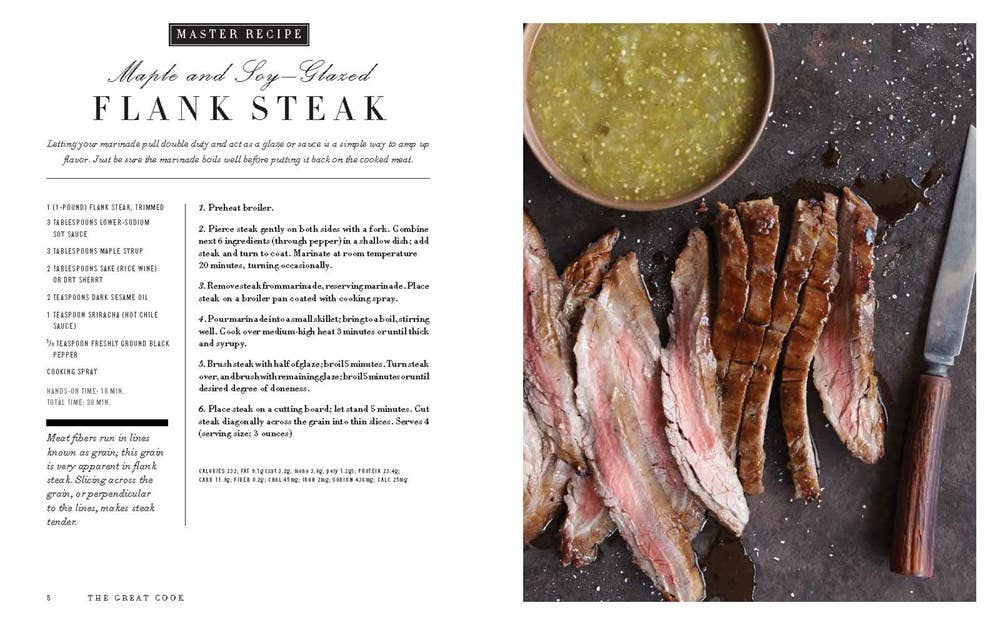Great Cook: 8.37 x 10.25 x 1.2 / Hardcover / 368