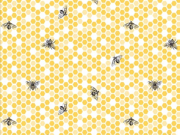 Floral & Nature Print Tissue Paper Sheets: Daisy / 120 Pack / 20x30"