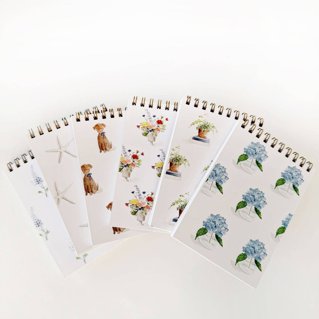 Mini jotter pad: Hydrangea