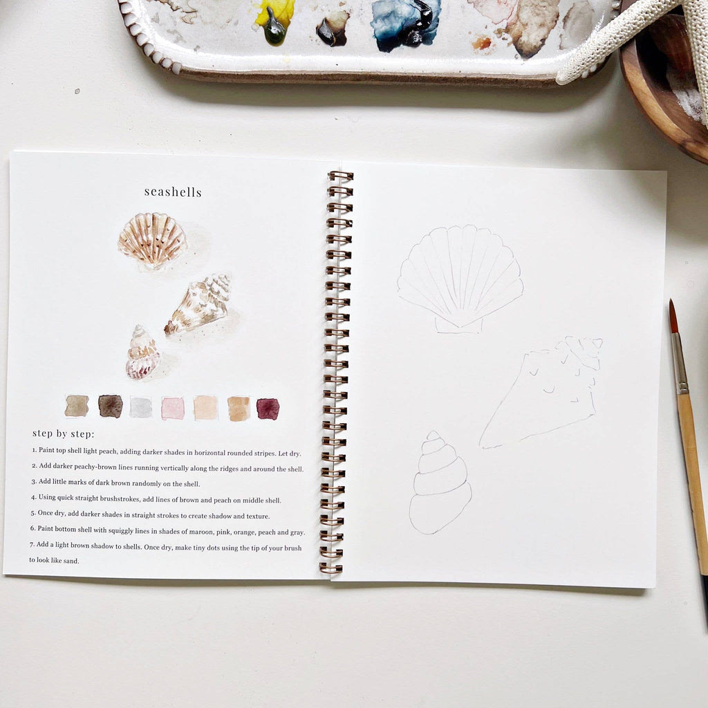 Watercolor Workbook Seaside