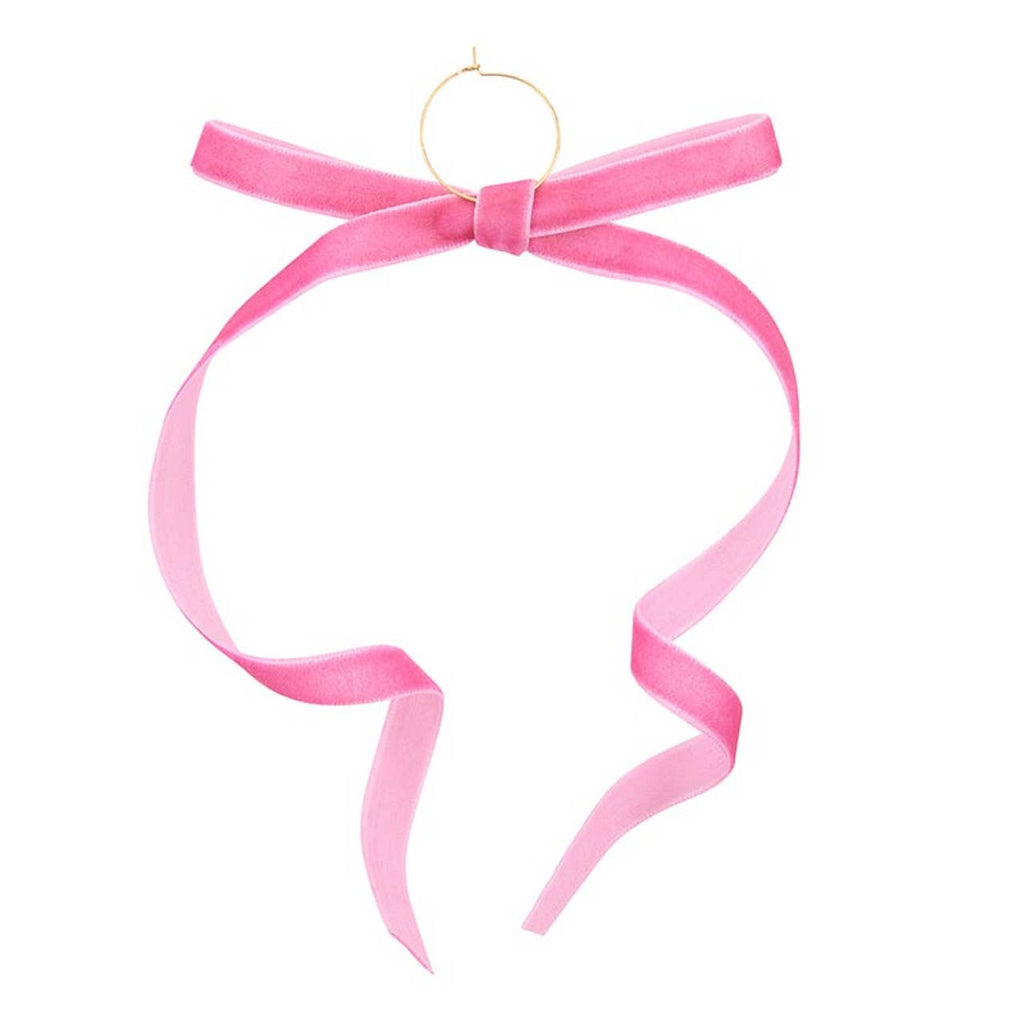 Velvet Bow Wine Charms - Moroccan - Set of 6: Material