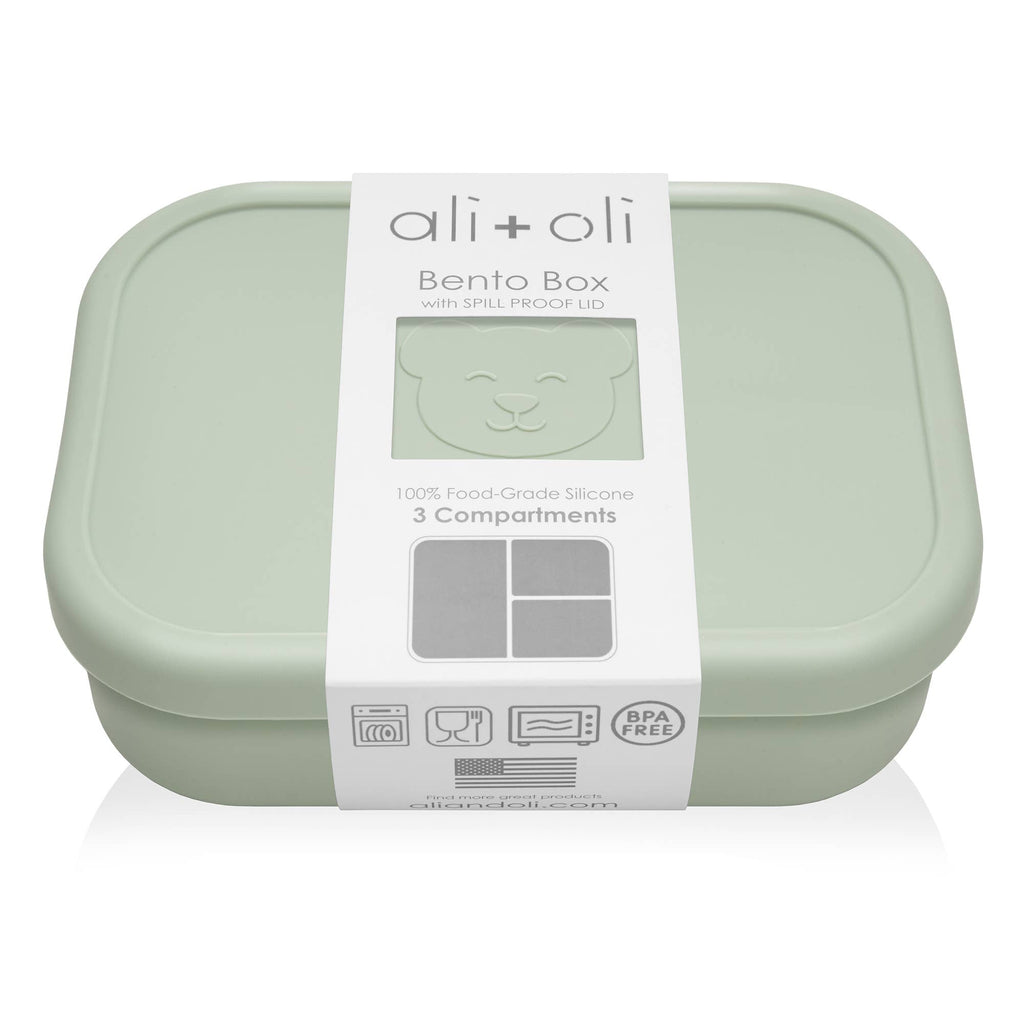 Ali+Oli Leakproof Silicone Bento Box (Pine)