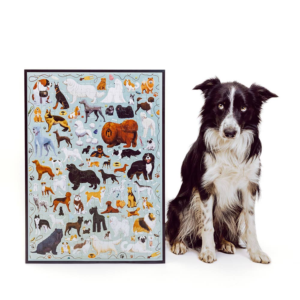 Puzzlove Dogs 100 piece puzzle for ages 5-105
