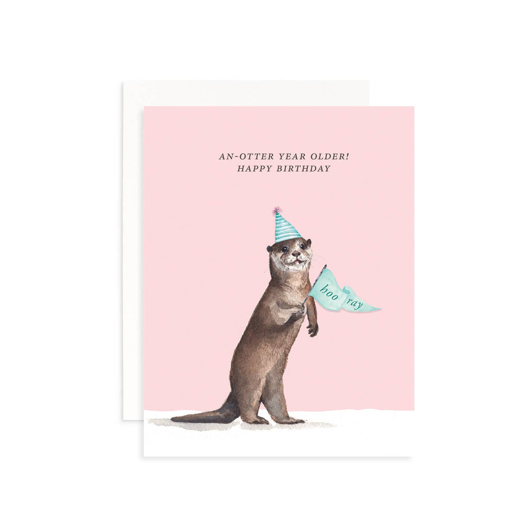 An-Otter Year Older! Greeting Card