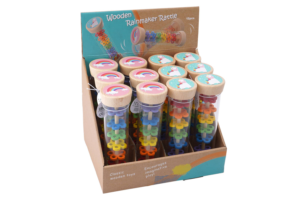 Unicorn Land Rainbow Bead Rattle Toys