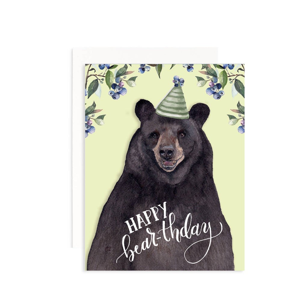 Happy Bear-thday Greeting Card