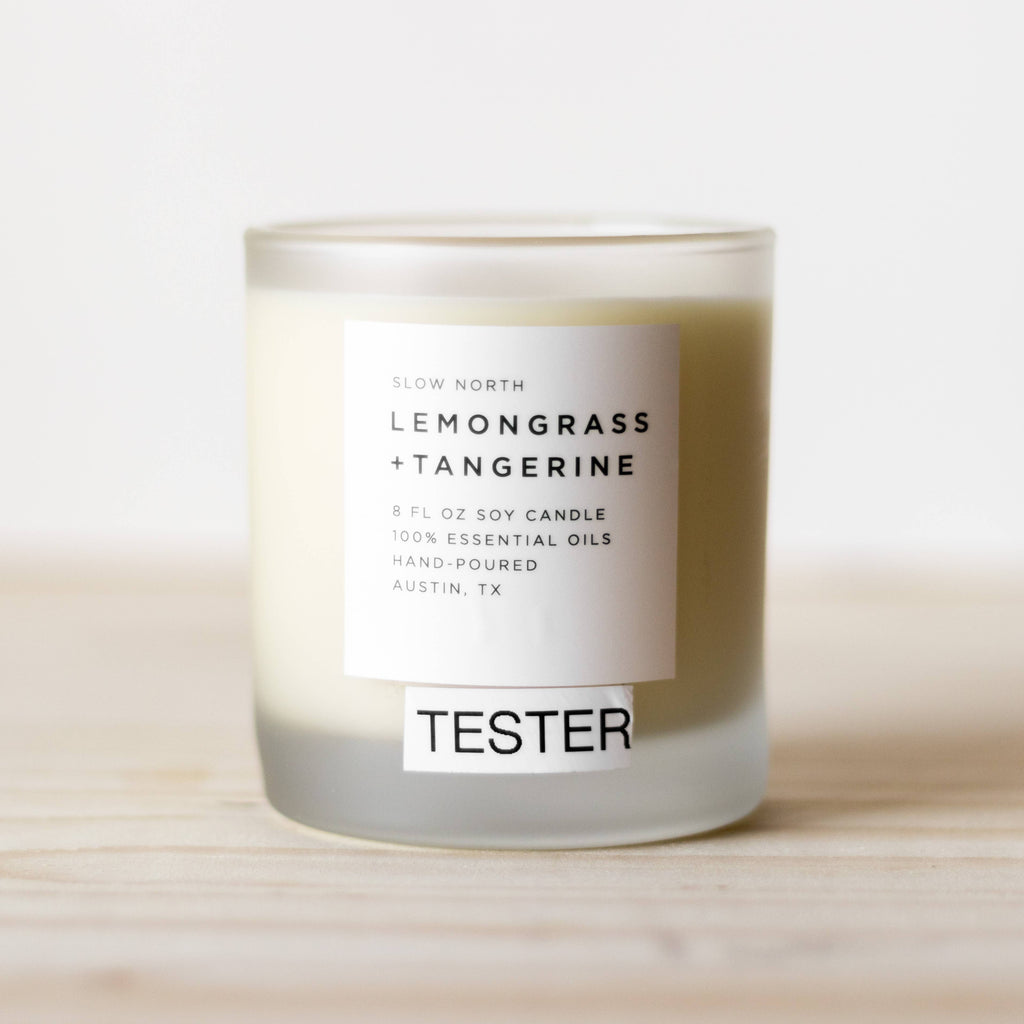 TESTERS - Frosted Candles