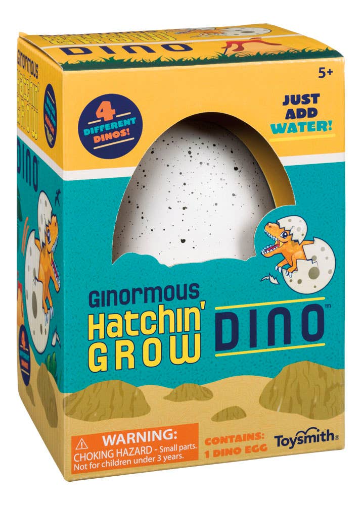 Ginormous Grow Dino Egg, Just Add Water