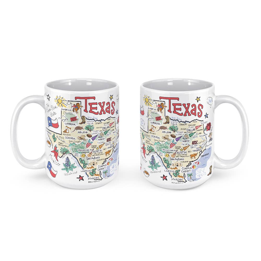Fishkiss Texas Mug