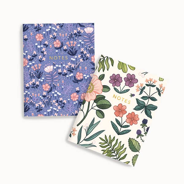 Blue Meadow + Hedgerow Pocket Notes