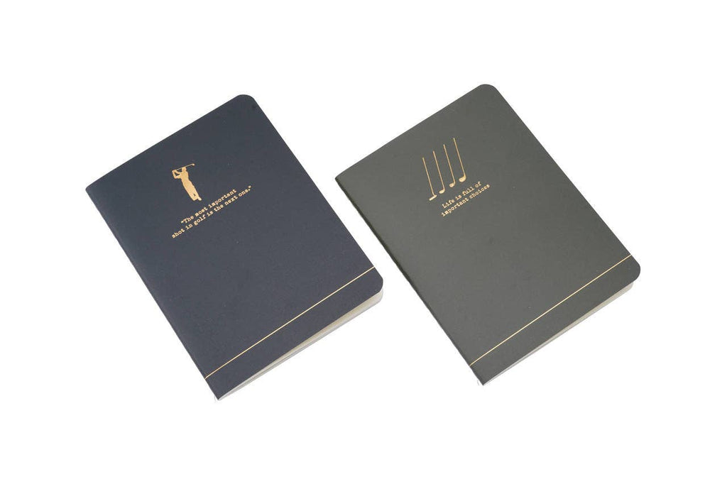 Fairways Golfing Goods Set of 2 Golf Notebooks