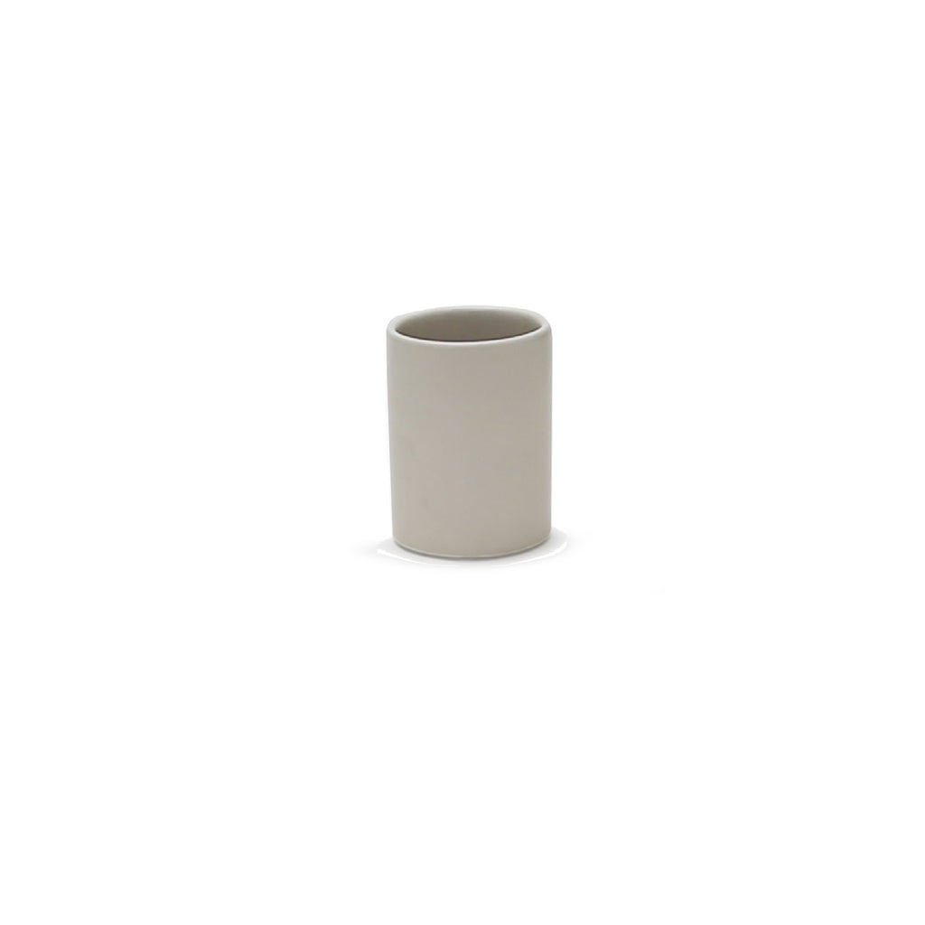White Cylinder Ceramic
