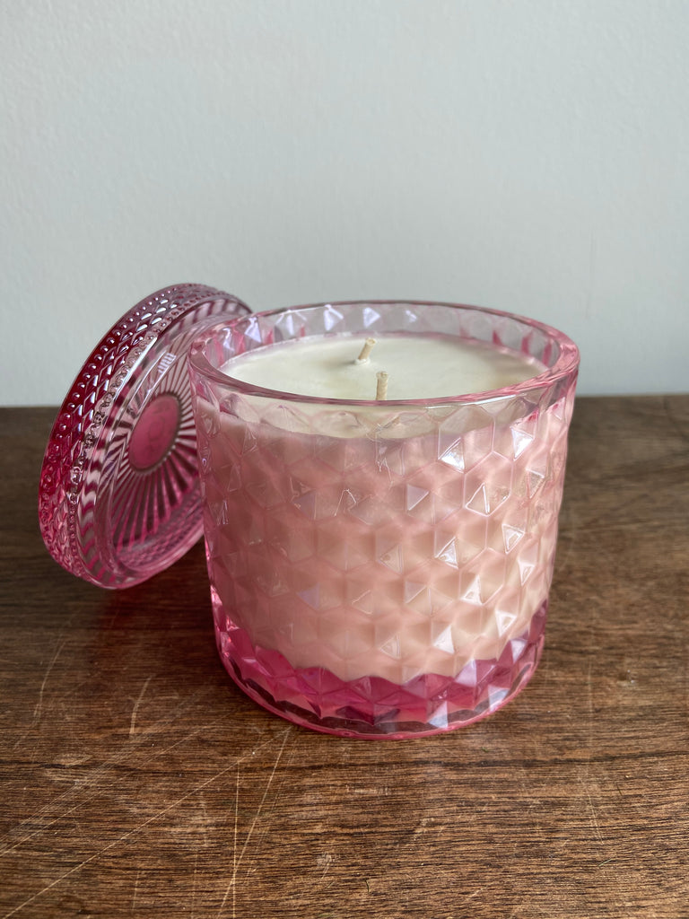 Designer Soy Candle - 50 hr Rose fragrance