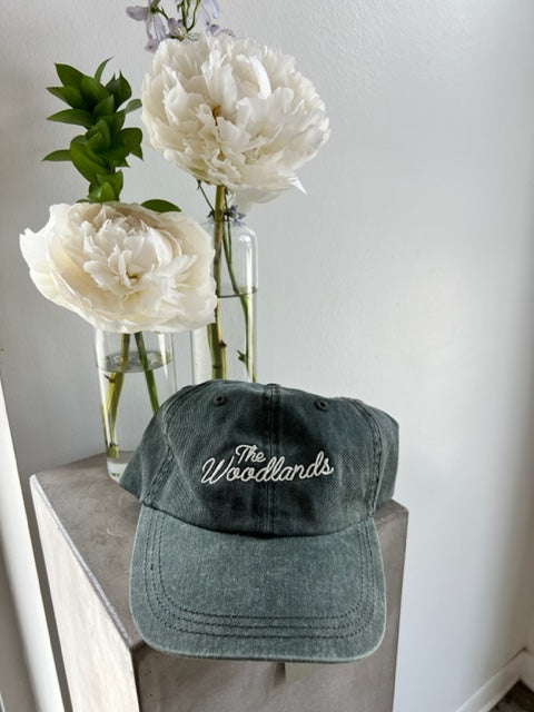 The Woodlands Embroidery Cap