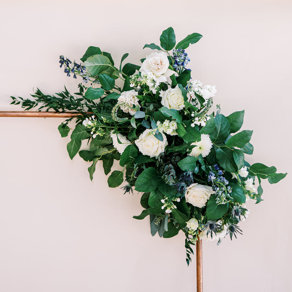 Blissfully Blue - Tie On Floral Arch Piece