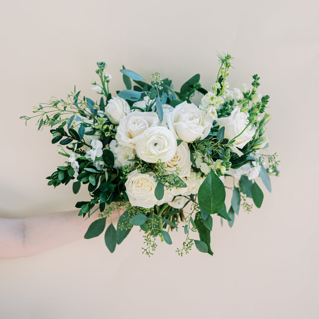 Classic White - Premium Bridal Bouquet