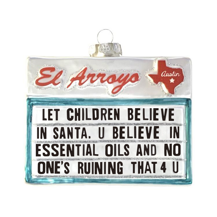 El Arroyo's Christmas Ornaments