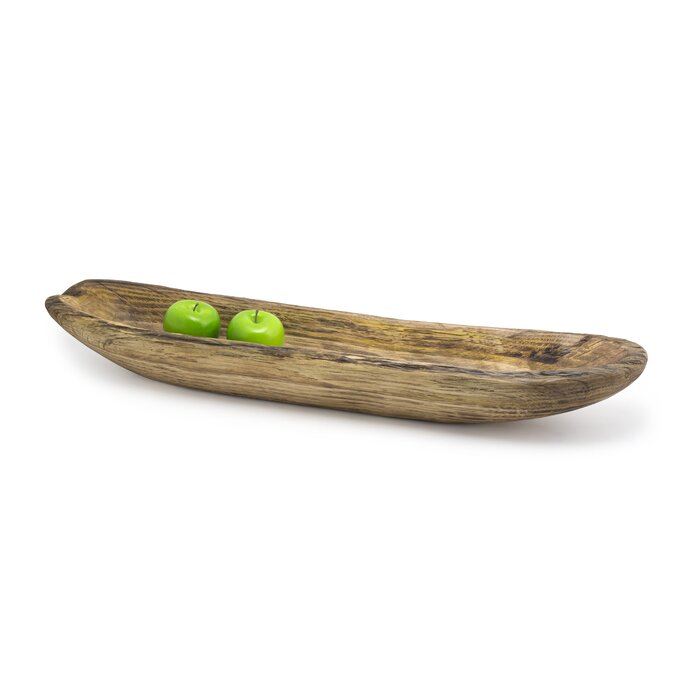 Large Wooden Boat Tray