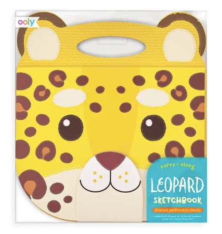 Carry Along Sketchbook - Leopard