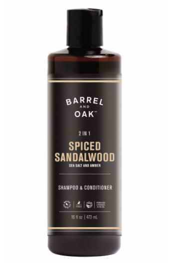 2-in-1 Shampoo and Conditioner - Spiced Sandalwood