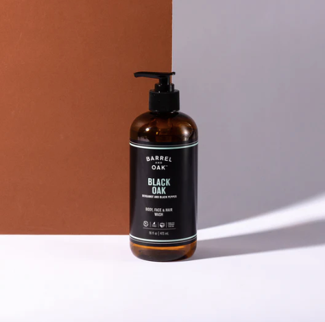 Hair, Face, and Body All in one wash - Black Oak