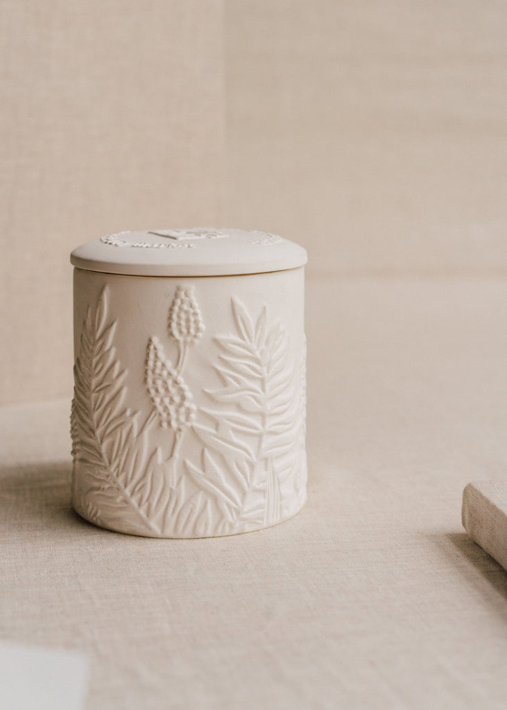 Rosemary Mint Ceramic Candle