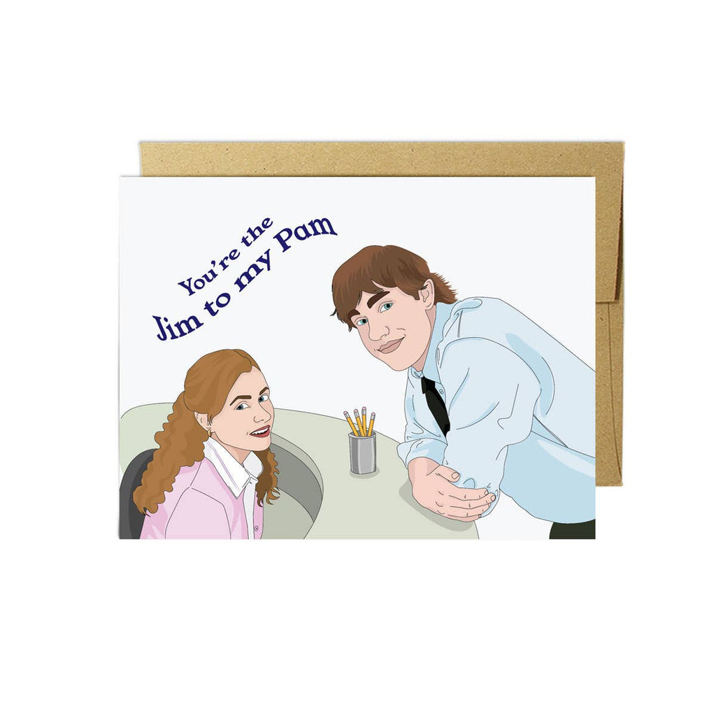 Jim To My Pam | Love Card