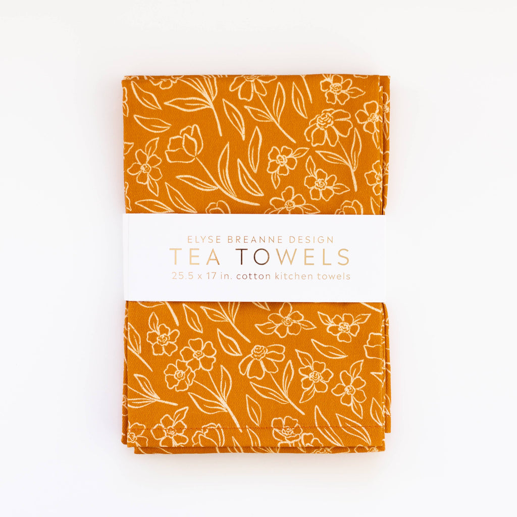 Pack of 2 Terracotta Tea Towels