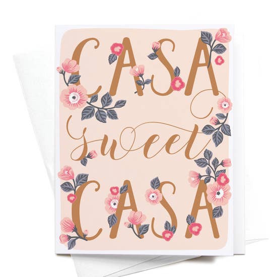 Casa Sweet Casa Greeting Card