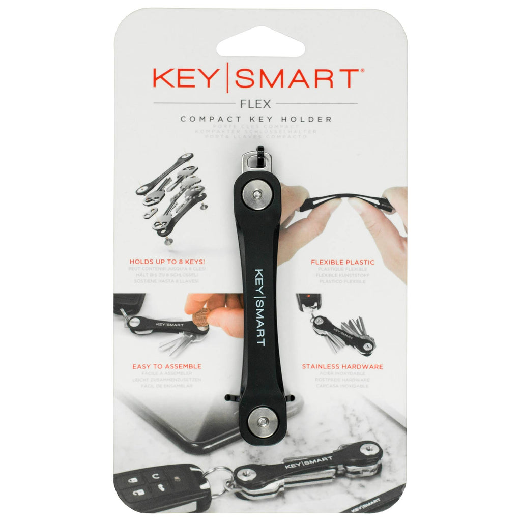 KeySmart Flex | Polycarbonate | Holds 8 Keys