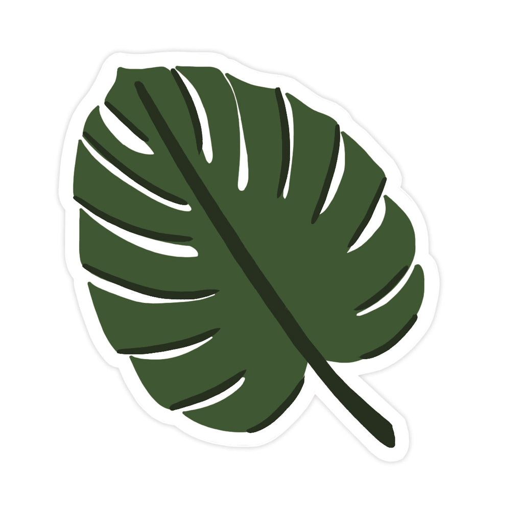 Monstera Leaf Sticker